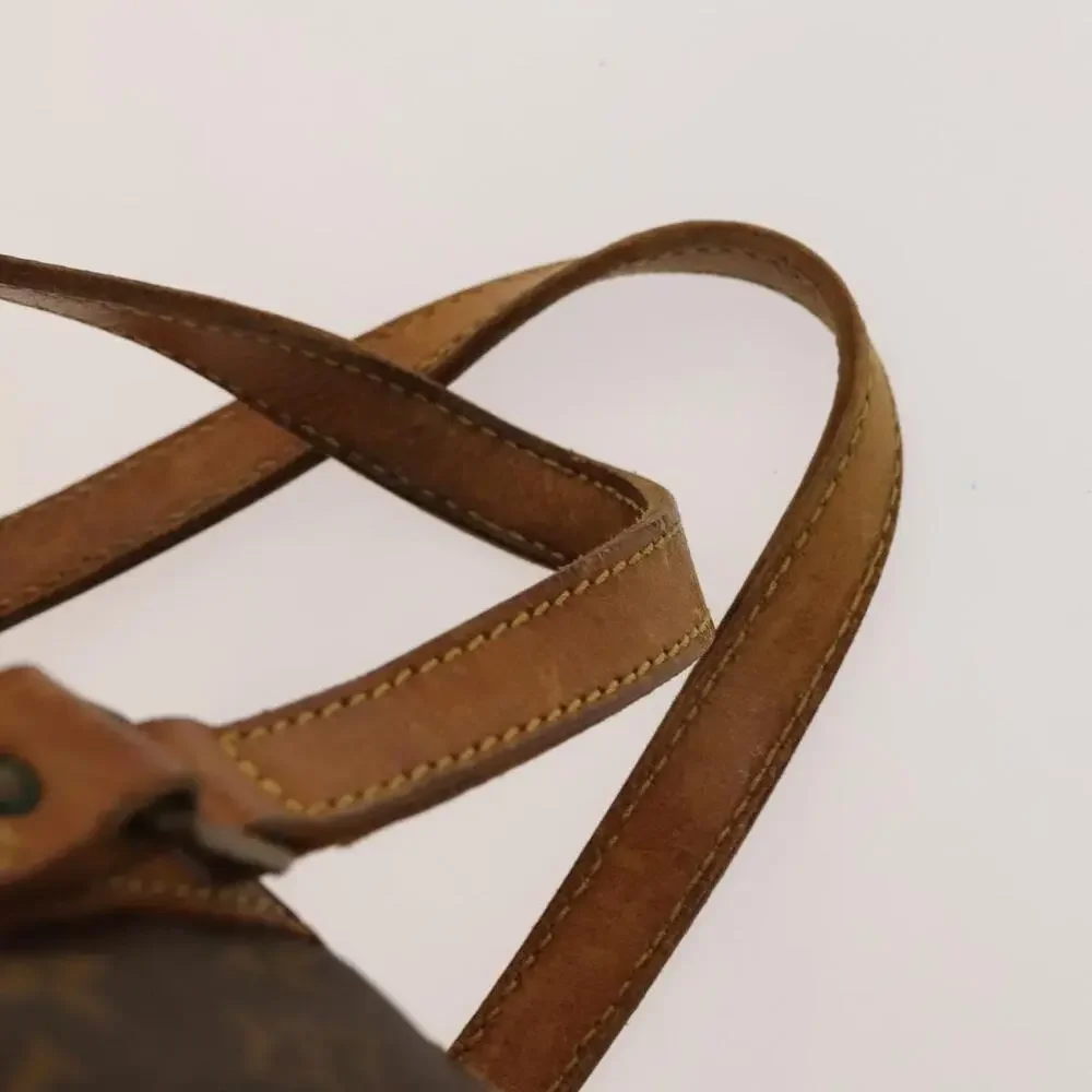 LOUIS VUITTON Monogram Sac Spool 45 Boston Bag M41624